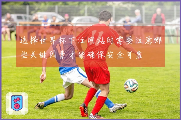 选择世界杯下注网站时需要注意哪些关键因素才能确保安全可靠