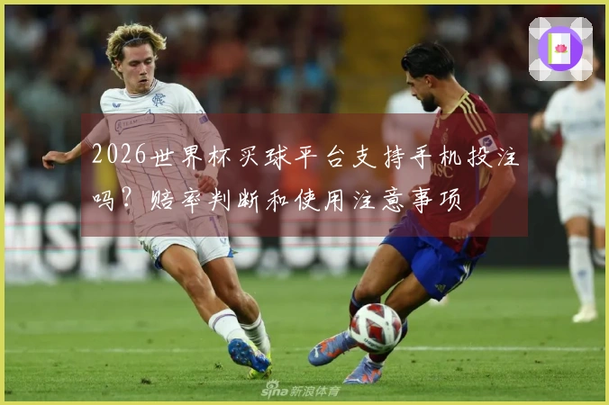 2026世界杯买球平台支持手机投注吗？赔率判断和使用注意事项