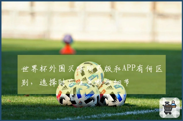 世界杯外围买球网页版和APP有何区别，选择时应注意哪些细节