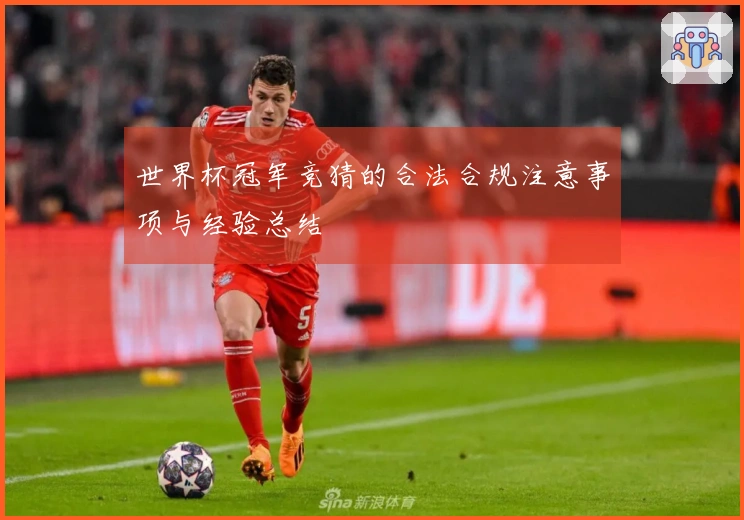 世界杯冠军竞猜的合法合规注意事项与经验总结